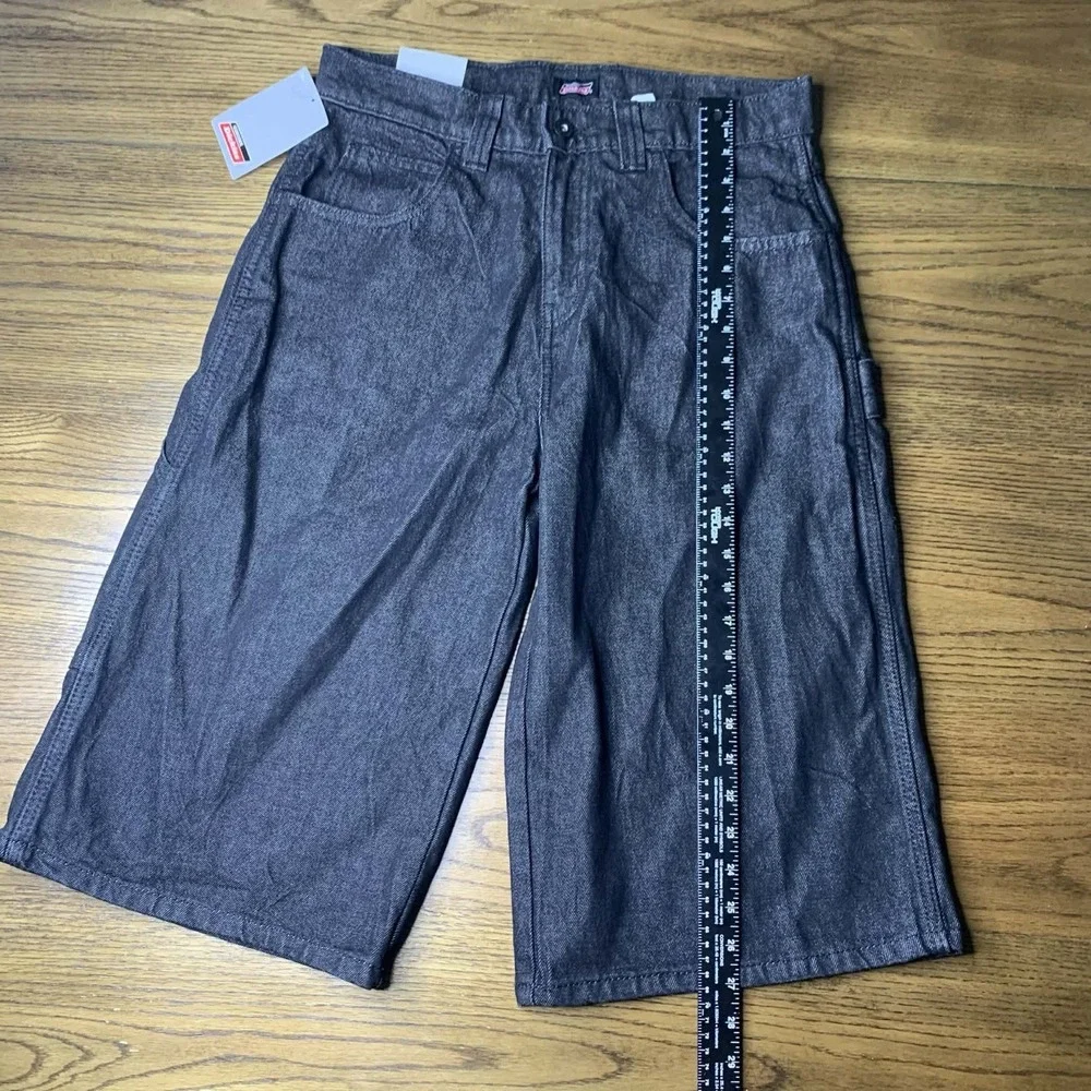 Dickies Denim Skate Shorts Flat Front Punk Jorts Utility Carpenter